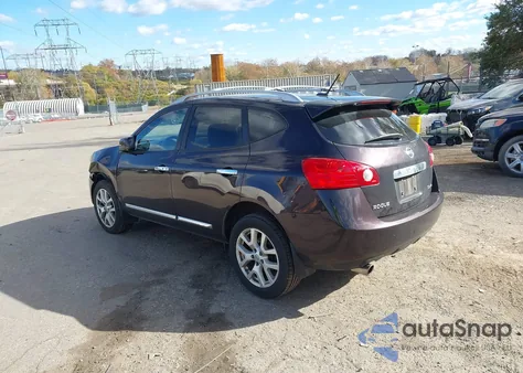 2012 Nissan Rogue Sv W/Sl Pkg из США, поврежденный, VIN JN8AS5MV0CW395658